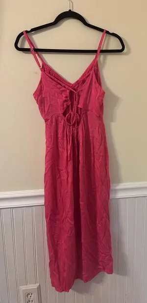 Wild Fable Maxi Pink Dress thumbnail 1