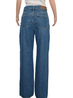 SÉZANE The Wide Leg Pants, Deep Blue, FR38/US6 thumbnail 6