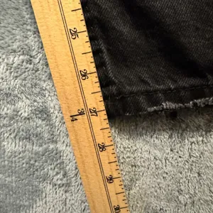 2030 | NWT Bershka Distressed Grunge‎ High Waist Mom Jeans Black Womens Size 00 thumbnail 5