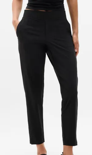 Athleta Brooklyn Ankle Black Women's  Pants thumbnail 1