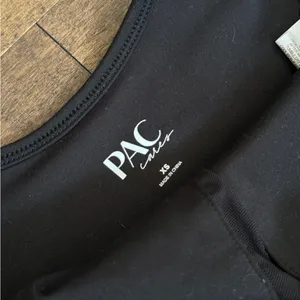 Pacsun PAC 1980 whisper black active speed walker onesie Pilates workout romper thumbnail 4