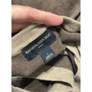 Banana Republic Womens Brown Cotton Button Front Cardigan Sweater‎ Vest Small thumbnail 8