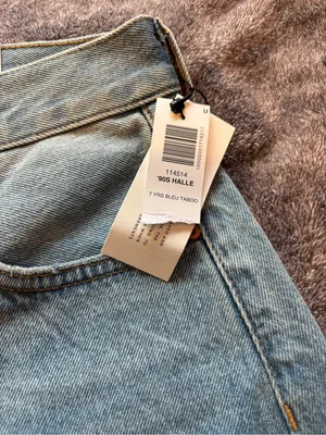 Aritzia NEW Denim Forum Halle Denim Skirt thumbnail 5
