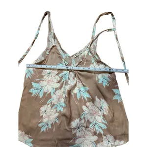 Free People Line Up Halter Cami Top‎ Womens Floral Crisscross Front Sz S thumbnail 6