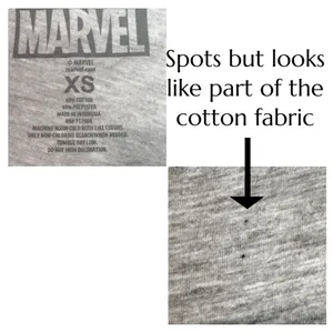 Marvel Black Panther Graphic Tee XS Gray Short Cap Sleeve Fitted thumbnail 5