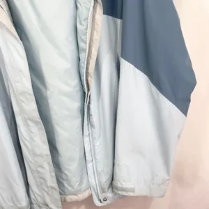 The North Face XL Jacket Colorblock Windbreaker Hooded Blue‎ Hiking Coat C thumbnail 4