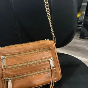 Rebecca Minkoff Tan Leather Crossbody Bag thumbnail 10