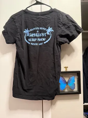 Catalyst Surf Shop Graphic Tee Black thumbnail 2