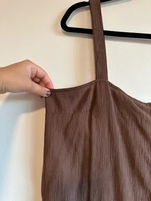 ANA Brown Tank Top thumbnail 2