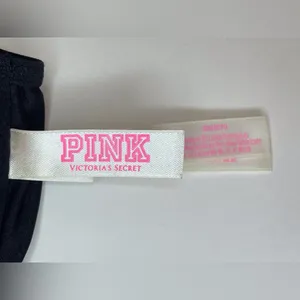 Victoria's Secret NWOT Set of 2 Black‎ Floral Lace Bra 32C|Panties Size S thumbnail 9