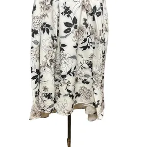City Chic Flourish Off the Shoulder Dress Ivory Mod Floral Plus Size 14‎ thumbnail 10