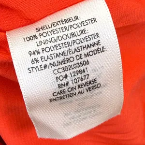 Alice + Olivia Red Ruched Mesh Mini Dress Spaghetti Strap Size‎ 6 Bodycon Zipper thumbnail 9