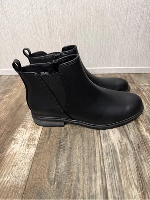 Women’s Sonoma Black Leather Chelsea Ankle Boot Size 7 thumbnail 10