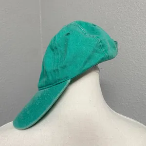Utah State Baseball Cap Pink Logo Turquoise Adjustable Hat Casual Sporty Granola thumbnail 2