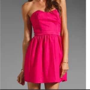 Keepsake Still on my Mind Dress Fuschia pink Sz‎ XS thumbnail 3