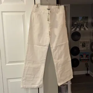 $115 NWT LICHI HIGH RISE WESTERN FLARE JEANS, white 28 thumbnail 5