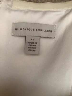 Monique Lhuillier Strapless Tiered Jacquard Mini Dresd-Size 10 thumbnail 11