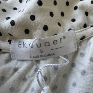 Ekouaer Polka Dot Pajama Top thumbnail 7
