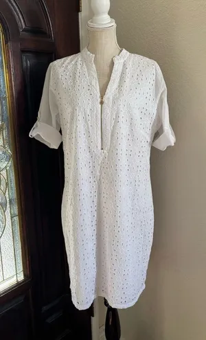 Anne Klein‎  Eyelet Midi Dress thumbnail 1