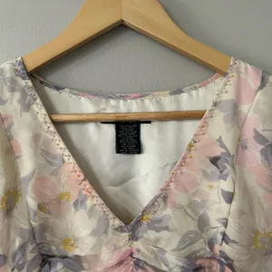 ECI New York Vintage Silk Drop Waist Dress Size 10 thumbnail 7