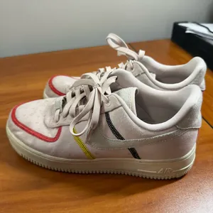 Nike Air Force 1 LX Siltstone Red Women's Sneaker Stitched Canvas W8 CK6572-600‎ thumbnail 7
