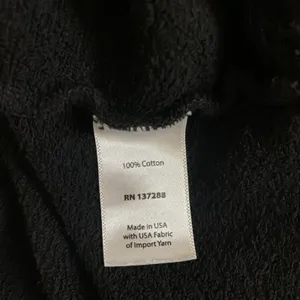 Year Of Ours‎ Black Terry Pullover Sweatshirt Large Casual Cozy Layer Women's thumbnail 5