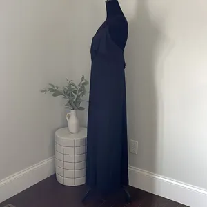 Lulu’S Black‎ Rayon Maxi Dress Size Small thumbnail 4
