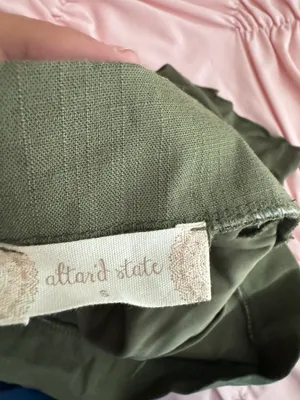 Altar'd State Green Skort thumbnail 4