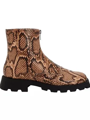 Katy‎ Perry Women's Darling Combat Boots Brown Size 10 thumbnail 2