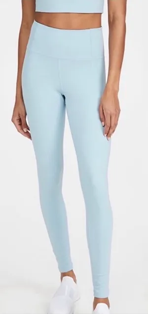Girlfriend Collective High Rise Compressive Leggings: Sky Light Blue thumbnail 1