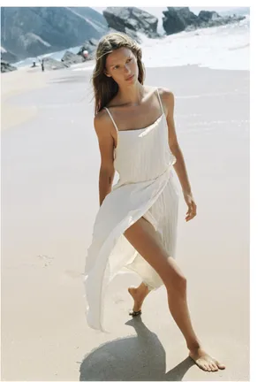 NWT Zara wrap midi dress thumbnail 4