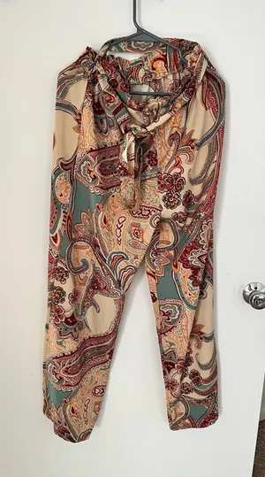 Elastic high waisted pants Multiple Size XL thumbnail 1
