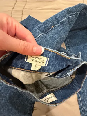 Madewell Straight Leg Jeans in Denim Blue thumbnail 3