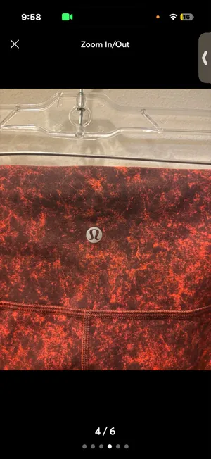 (20) lululemon biker shorts  thumbnail 4