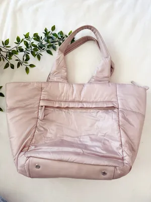 Caraa Cumulus Nylon Tote Bag Pink thumbnail 1