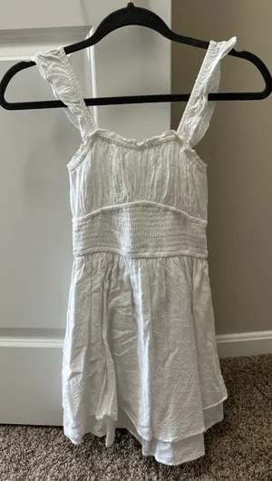 Hollister Mini Dress White thumbnail 1