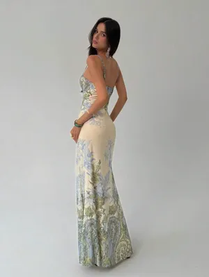 SheIn Floral Maxi Dress thumbnail 2