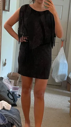 XScape tassel Dress thumbnail 1