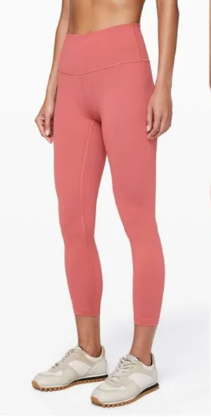 Lululemon Wunder Under High-Rise Tight 25" *Full-On Luxtreme Rustic Coral US 4 thumbnail 1