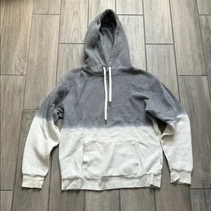Gray and White Women's Hoodie thumbnail 1