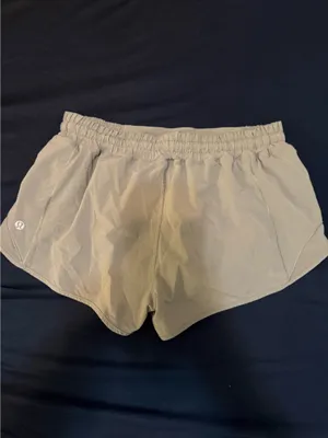 Lululemon Grey Low-Rise Hotty Hot Shorts thumbnail 2