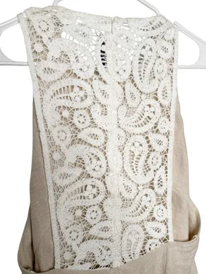 Zara Sleeveless Lace Mini Dress Size M NWT thumbnail 4