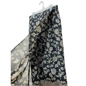 Vintage Hunt Club Floral‎ Print Wrap Maxi Skirt Size 12 thumbnail 4