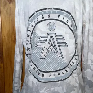 American Fighter Gray Camouflage Long Sleeve size XS BEACHWOOD Biker MMA thumbnail 5