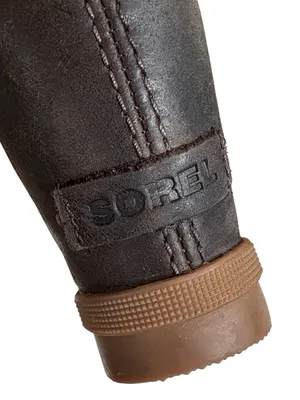 EUC Sorel Leather Joan of Arctic ll Wedge Boots Brown Size 7.5 thumbnail 6