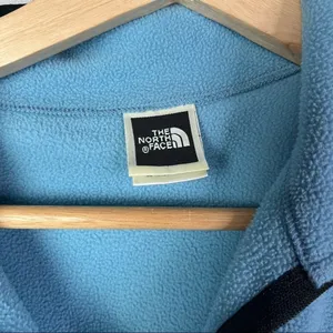 The North Face Blue‎ Fleece Polartec 1/4 Zip Pullover L thumbnail 4