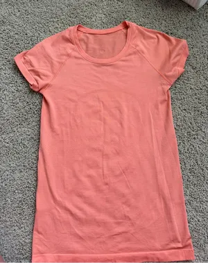 lululemon athletica orange Swiftly tech thumbnail 1