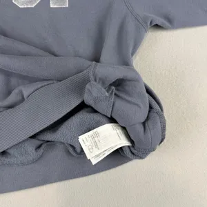 Hollister Womens Denver USA 97 Quarter Zip Sweatshirt Blue Gray Crop Fleece S thumbnail 8