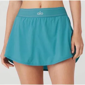Alo Yoga Match Point Tennis Skirt Blue Splash XS RARE SOLD OUT thumbnail 1