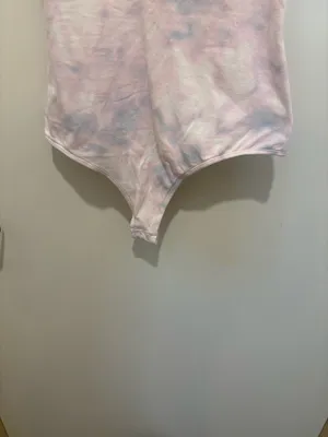 Pastel tie dye bodysuit Pink thumbnail 3